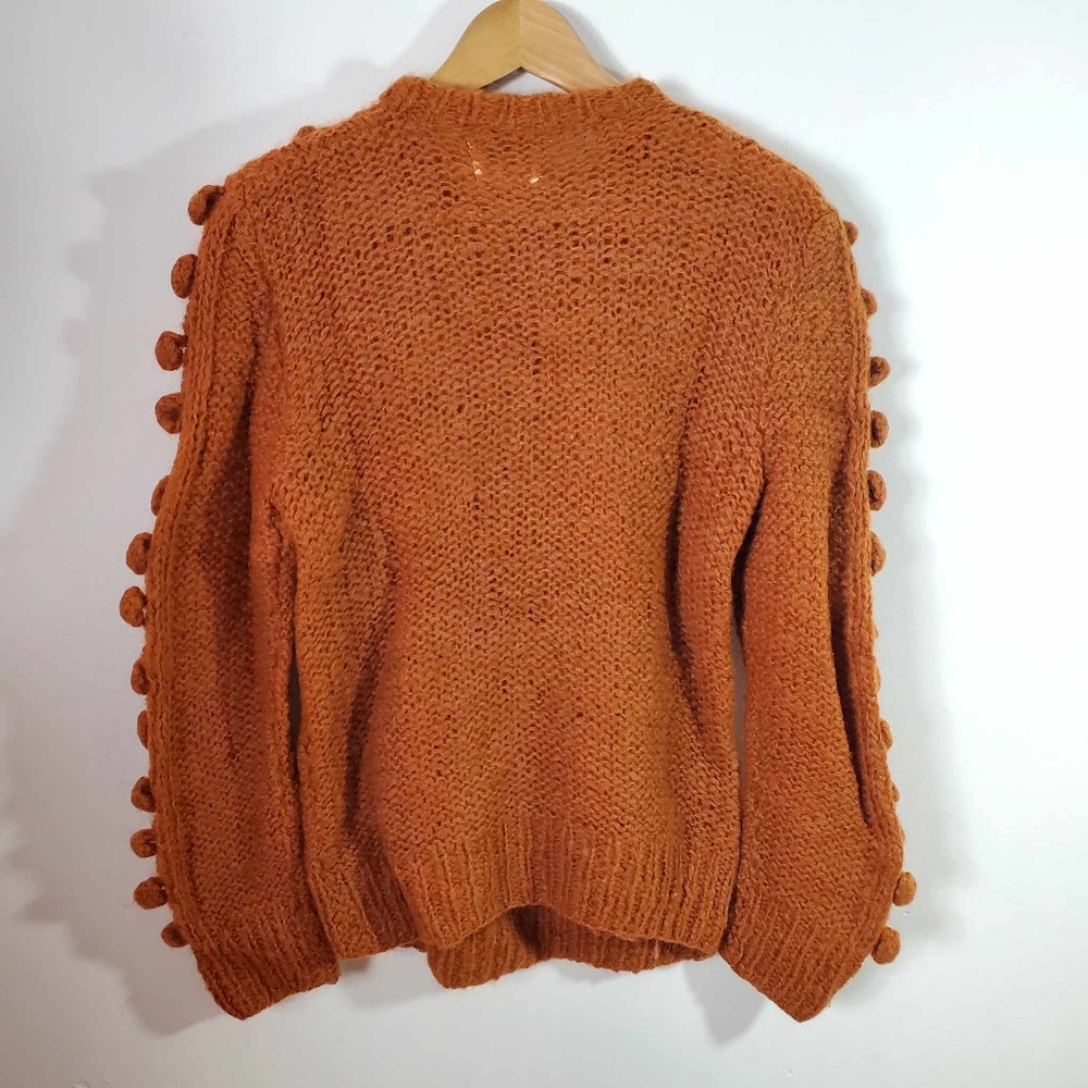 Women Miss Renfren Hand Crocheted Long Sleeve Cardigans Sweater - Picture 5 of 7